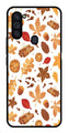 Autumn Leaf Metal Mobile Case for Samsung Galaxy M11   (Design No -19)