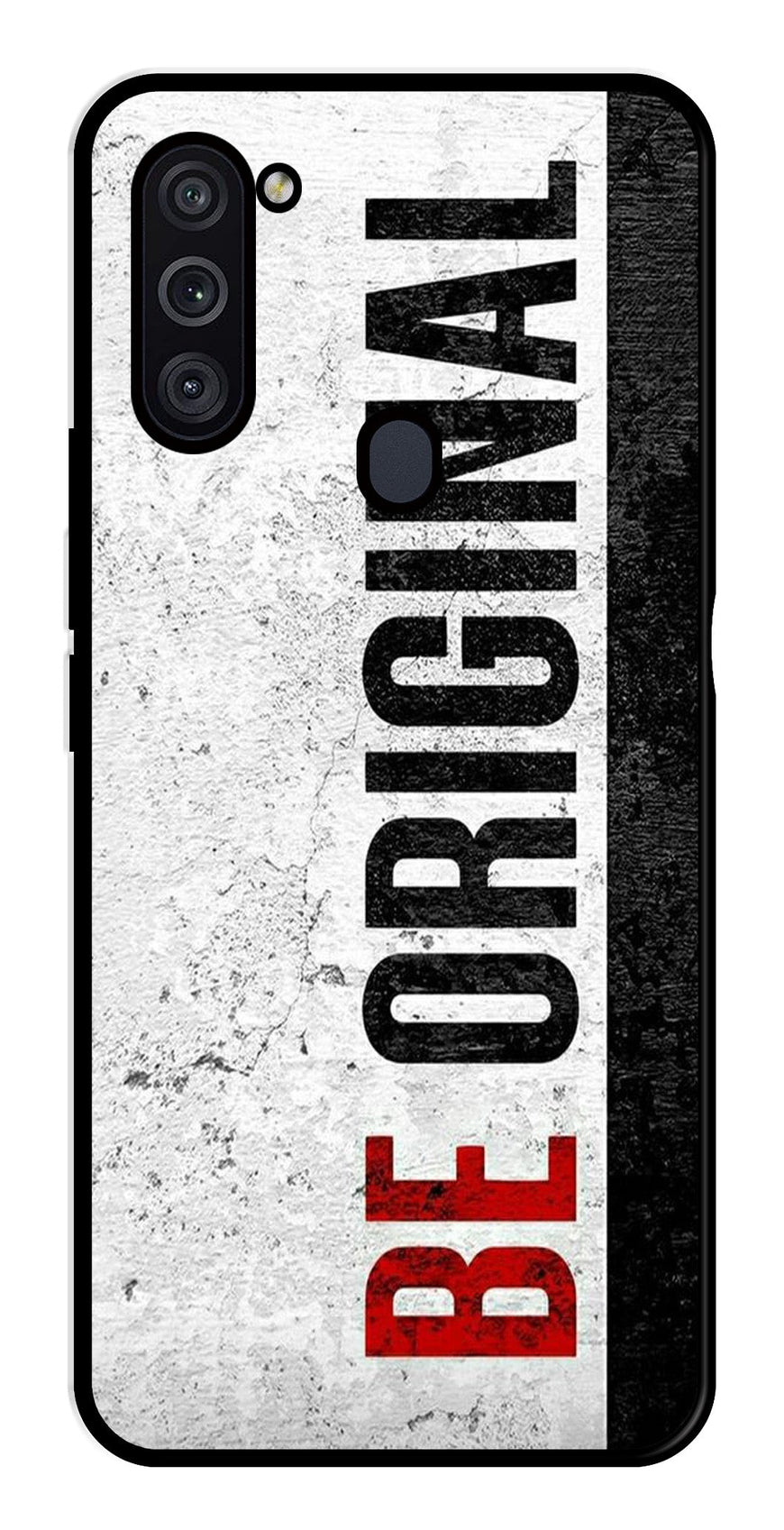 Be Original Metal Mobile Case for Samsung Galaxy M11   (Design No -38)