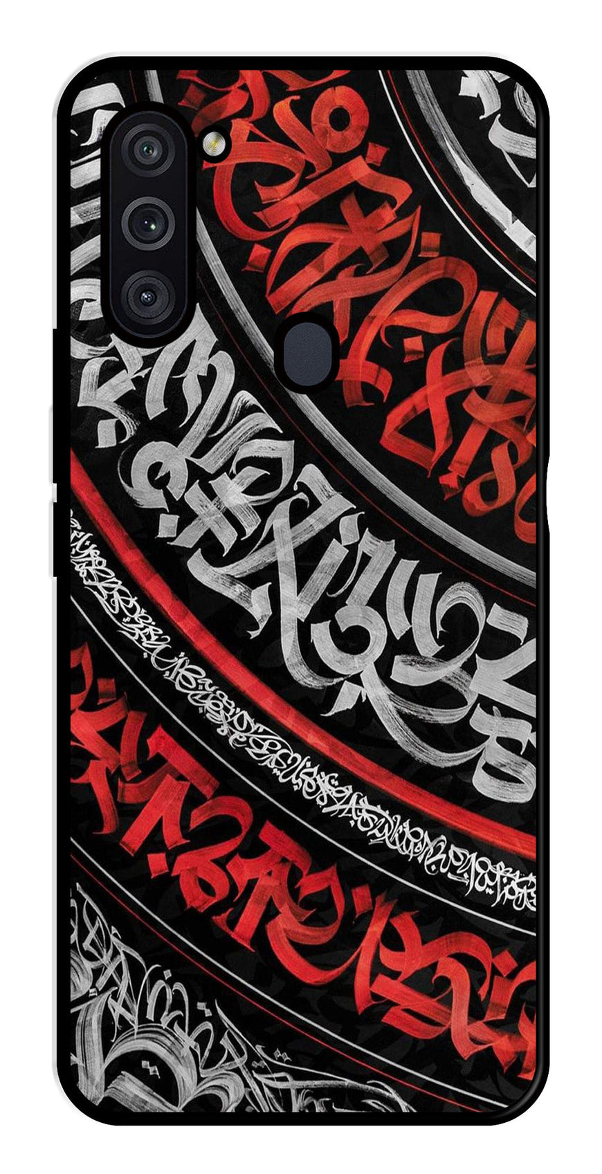 Qalander Art Metal Mobile Case for Samsung Galaxy M11   (Design No -49)