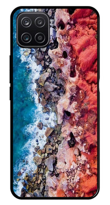 Sea Shore Metal Mobile Case for Samsung Galaxy M12