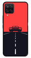 Car Lover Metal Mobile Case for Samsung Galaxy M12   (Design No -21)
