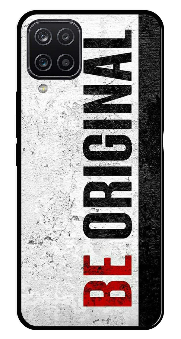 Be Original Metal Mobile Case for Samsung Galaxy M12   (Design No -38)