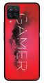 Gamer Pattern Metal Mobile Case for Samsung Galaxy M12   (Design No -41)