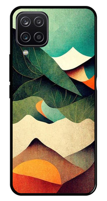 MultiColor Pattern Metal Mobile Case for Samsung Galaxy M12