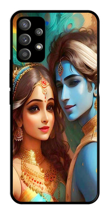 Lord Radha Krishna Metal Mobile Case for Samsung Galaxy M32 5G