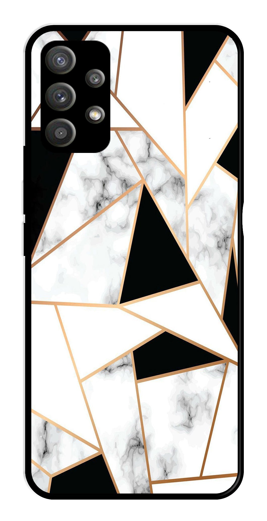 Marble Design2 Metal Mobile Case for Samsung Galaxy M32 5G   (Design No -08)