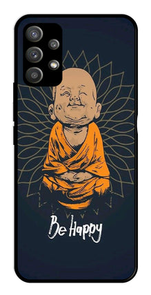 Be Happy Metal Mobile Case for Samsung Galaxy M32 5G