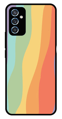 Muted Rainbow Metal Mobile Case for Samsung Galaxy M52 5G