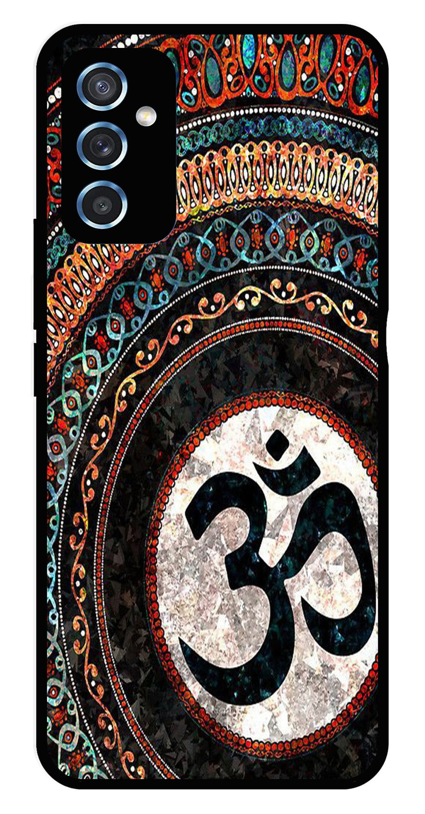 Oum Design Metal Mobile Case for Samsung Galaxy M52 5G   (Design No -15)