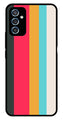 Muted Rainbow Metal Mobile Case for Samsung Galaxy M52 5G   (Design No -31)