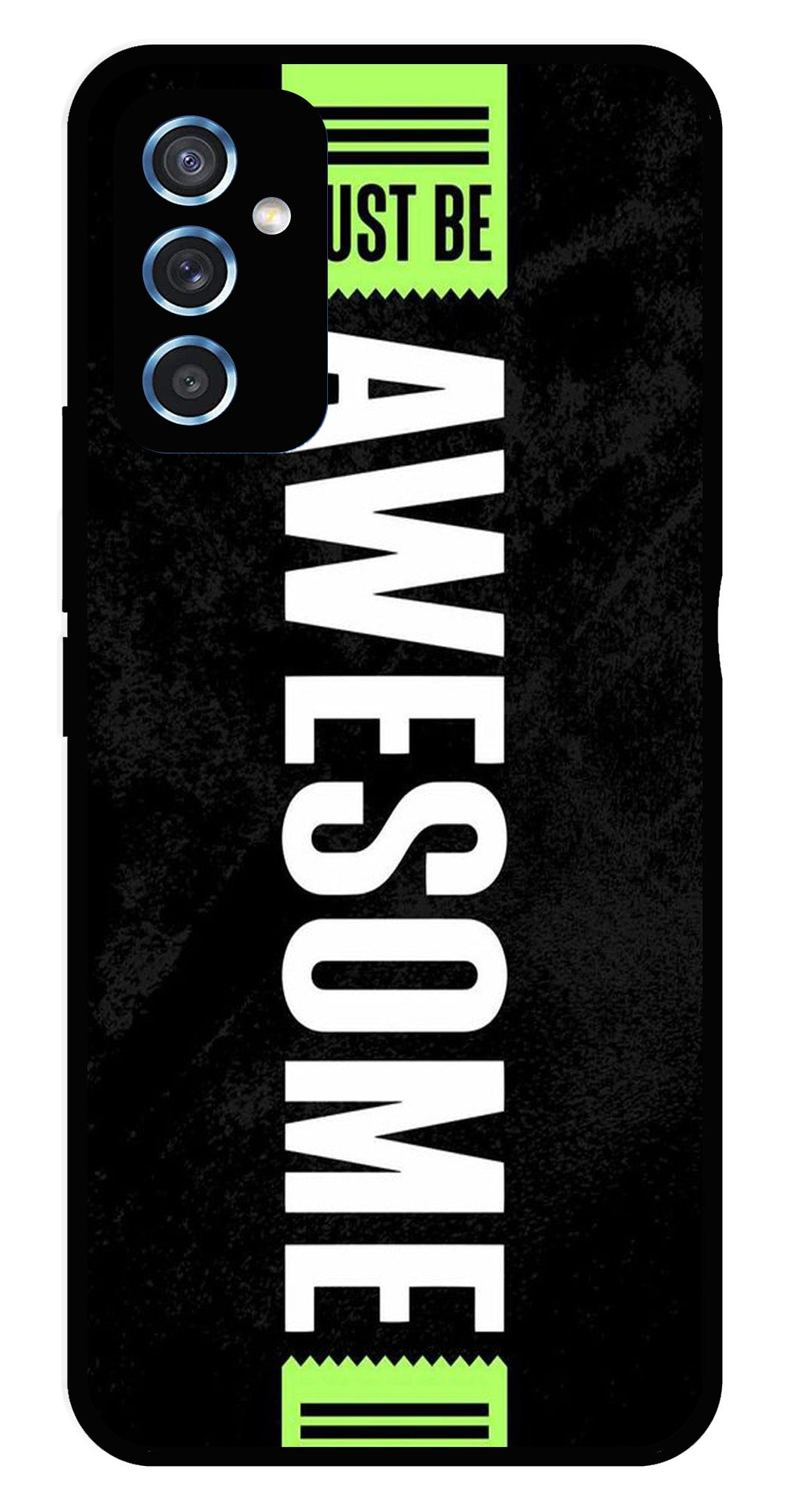 Awesome Metal Mobile Case for Samsung Galaxy M52 5G   (Design No -33)