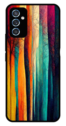 Modern Art Colorful Metal Mobile Case for Samsung Galaxy M52 5G
