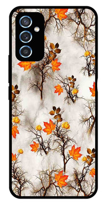 Autumn leaves Metal Mobile Case for Samsung Galaxy M52 5G