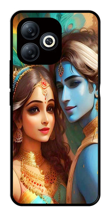Lord Radha Krishna Metal Mobile Case for Tecno Spark 20