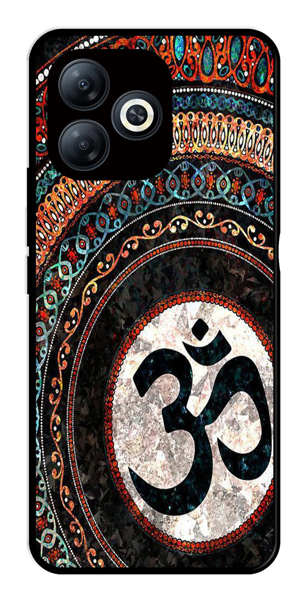 Oum Design Metal Mobile Case for Infinix Smart 8   (Design No -15)