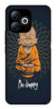 Be Happy Metal Mobile Case for Infinix Smart 8   (Design No -27)