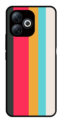 Muted Rainbow Metal Mobile Case for Infinix Smart 8