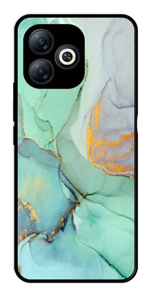 Marble Design Metal Mobile Case for Infinix Smart 8