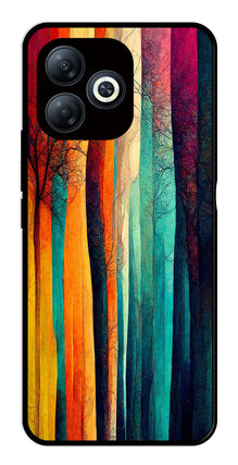 Modern Art Colorful Metal Mobile Case for Infinix Smart 8