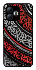 Qalander Art Metal Mobile Case for Tecno Spark 20   (Design No -49)