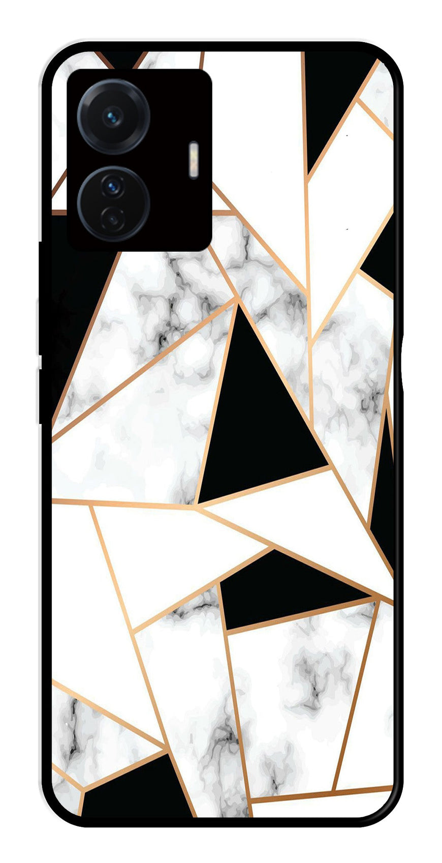 Marble Design2 Metal Mobile Case for Vivo T1 Pro 5G   (Design No -08)