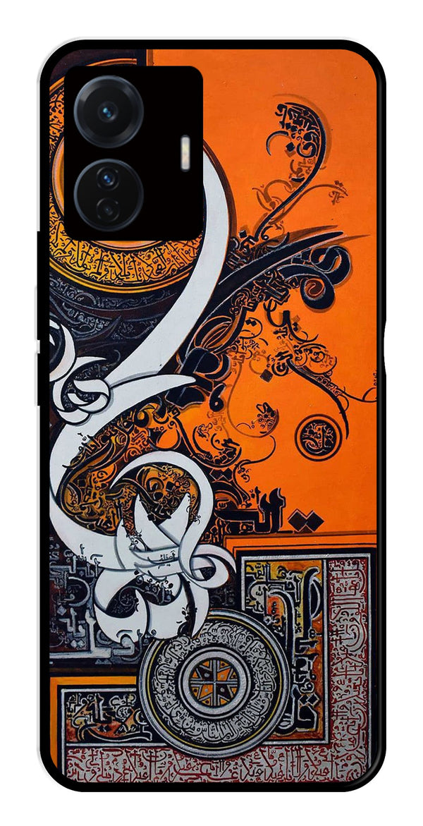 Qalander Art Metal Mobile Case for iQOO Z6 Pro 5G   (Design No -16)