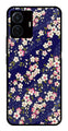 Flower Design Metal Mobile Case for iQOO Z6 Pro 5G   (Design No -25)