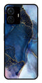 Blue Marble Metal Mobile Case for Vivo T1 Pro 5G   (Design No -34)