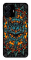 Owl Pattern Metal Mobile Case for iQOO Z6 Pro 5G   (Design No -42)