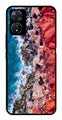 Sea Shore Metal Mobile Case for Vivo T2 5G   (Design No -18)