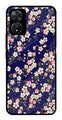Flower Design Metal Mobile Case for Vivo T2 5G   (Design No -25)