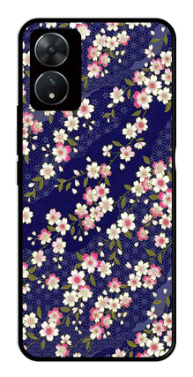 Flower Design Metal Mobile Case for Vivo T2 5G