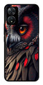 Owl Design Metal Mobile Case for Vivo T2 5G   (Design No -26)