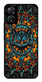 Owl Pattern Metal Mobile Case for Vivo T2 5G   (Design No -42)