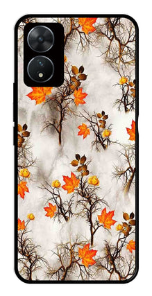 Autumn leaves Metal Mobile Case for Vivo T2 5G