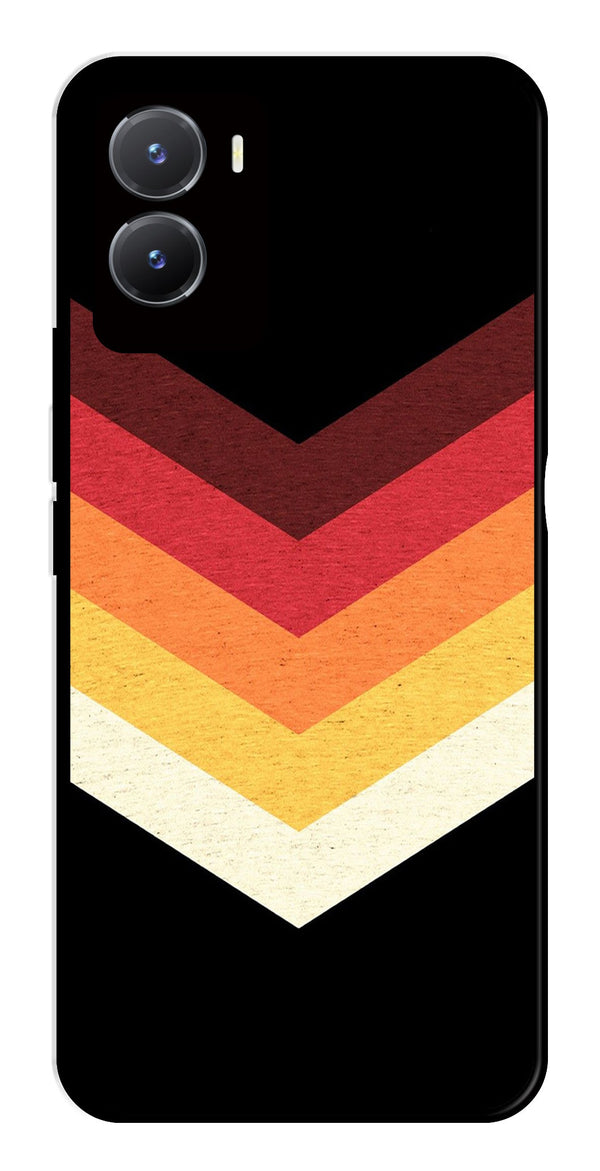 MultiColor Arrow Metal Mobile Case for Vivo T2X 5G   (Design No -04)