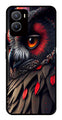 Owl Design Metal Mobile Case for Vivo T2X 5G   (Design No -26)