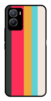 Muted Rainbow Metal Mobile Case for Vivo T2X 5G