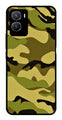 Army Pattern Metal Mobile Case for Vivo T2X 5G   (Design No -35)