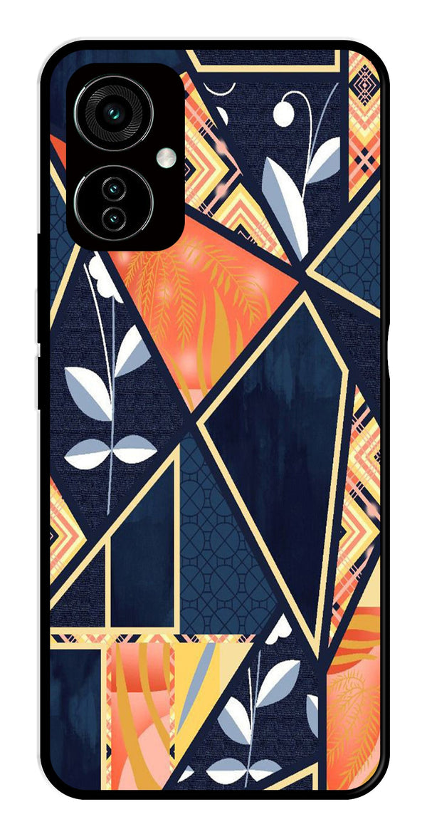 Marble Design Metal Mobile Case for Tecno Camon 19   (Design No -07)