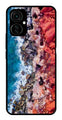 Sea Shore Metal Mobile Case for Tecno Camon 19   (Design No -18)
