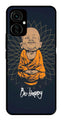 Be Happy Metal Mobile Case for Tecno Camon 19   (Design No -27)