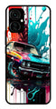 Vintage Car Metal Mobile Case for Tecno Camon 19   (Design No -29)