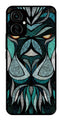 Lion Pattern Metal Mobile Case for Tecno Camon 19   (Design No -40)