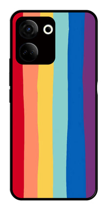 Rainbow MultiColor Metal Mobile Case for Tecno Camon 20