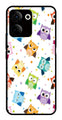 Owls Pattern Metal Mobile Case for Tecno Camon 20   (Design No -20)