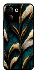 Feathers Metal Mobile Case for Tecno Camon 20   (Design No -30)