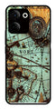 Map Design Metal Mobile Case for Tecno Camon 20   (Design No -54)