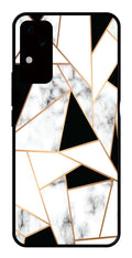 Marble Design2 Metal Mobile Case for Vivo S18 5G   (Design No -08)