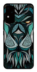 Lion Pattern Metal Mobile Case for Vivo S18 5G   (Design No -40)